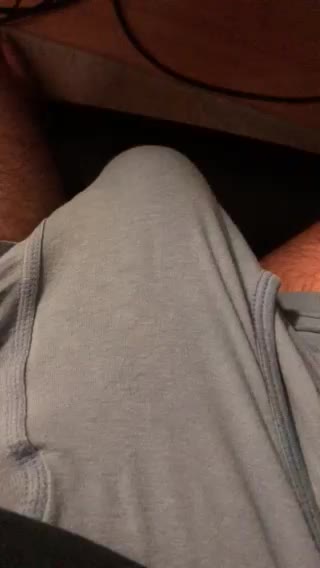 Growing rapidly in my boxers...