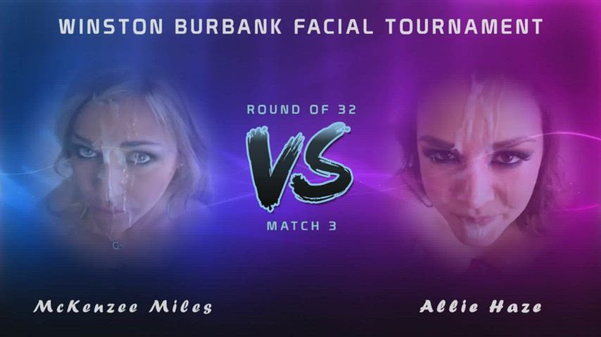 Allie Haze Competition Cumshot Facial Mckenzee Miles Porn GIF by monkeycritic