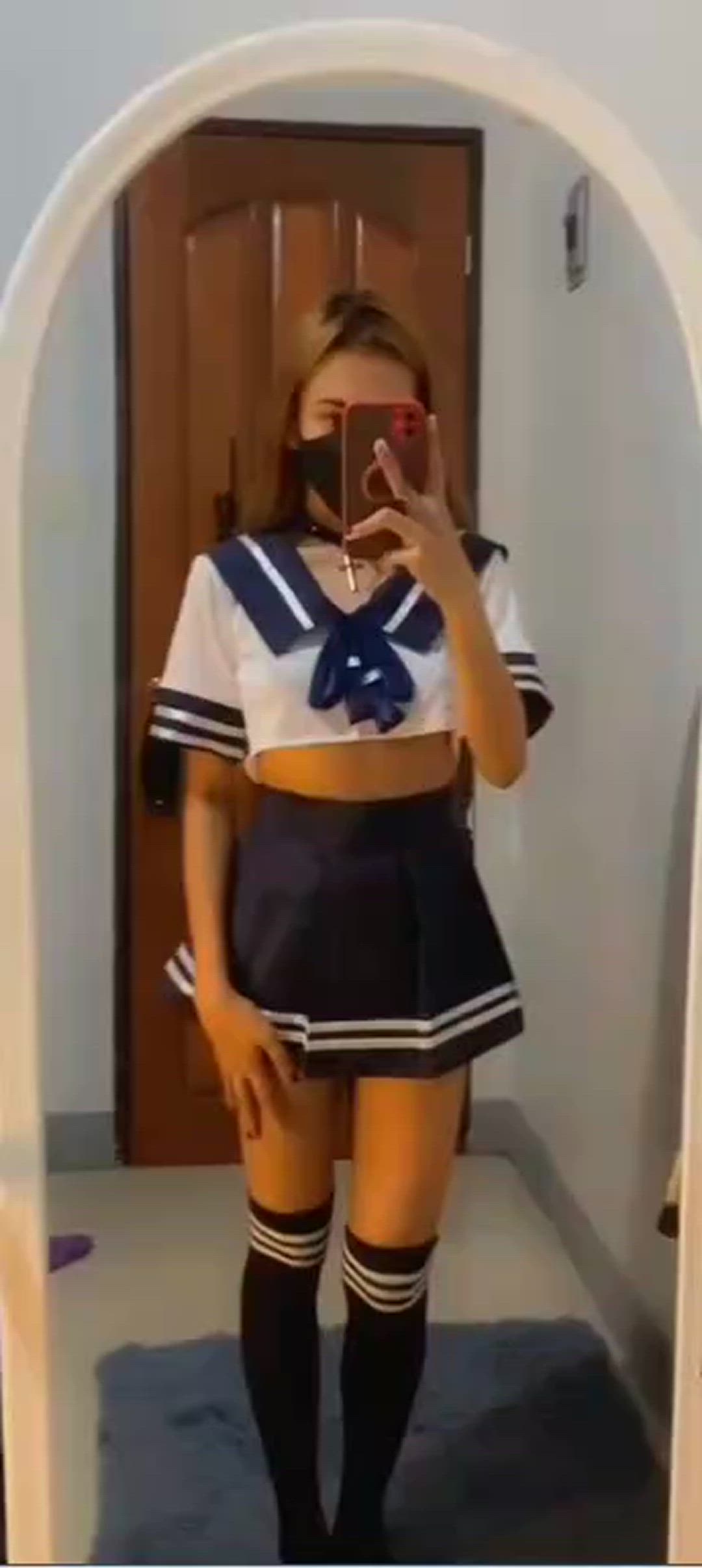 Asian Schoolgirl at your Service