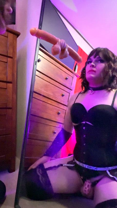 Practicing for when I get my mouth on the real thing