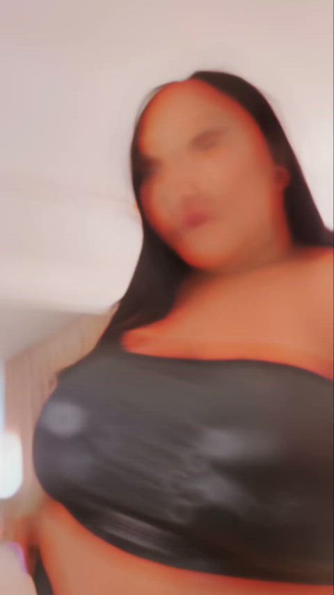 A little hair flip, a little black top magic... Tell me... am I being subtle or obvious?