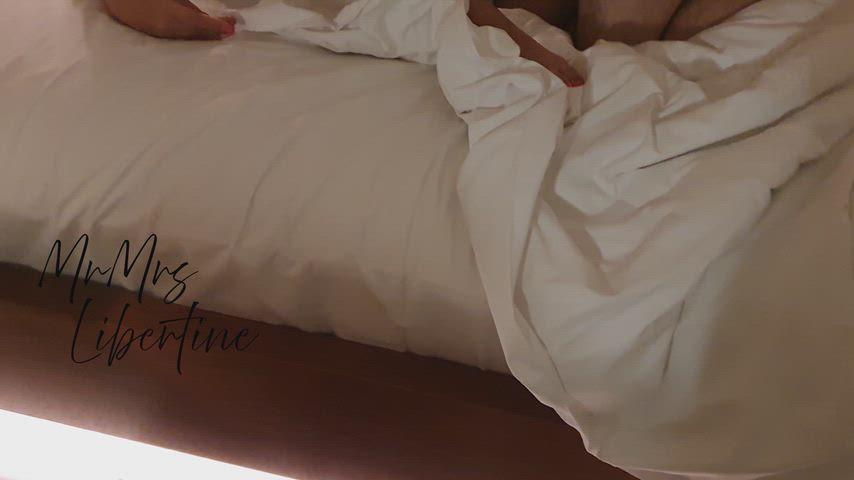 She wasn’t waiting. She was an open invitation, her pussy soaking wet and begging to be tasted