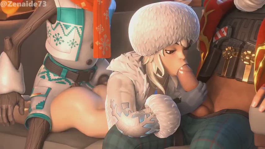 Alpine Lexa loves and enjoys a threesome(zenaide73)