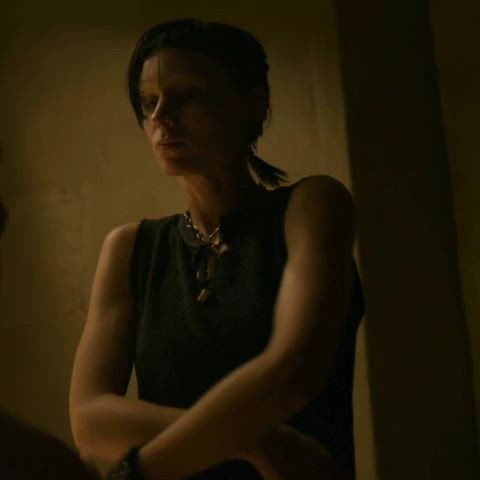 Actress Ass Celebrity Movie Natural Tits Petite Rooney Mara Small Tits Softcore Tits Porn GIF by populardick