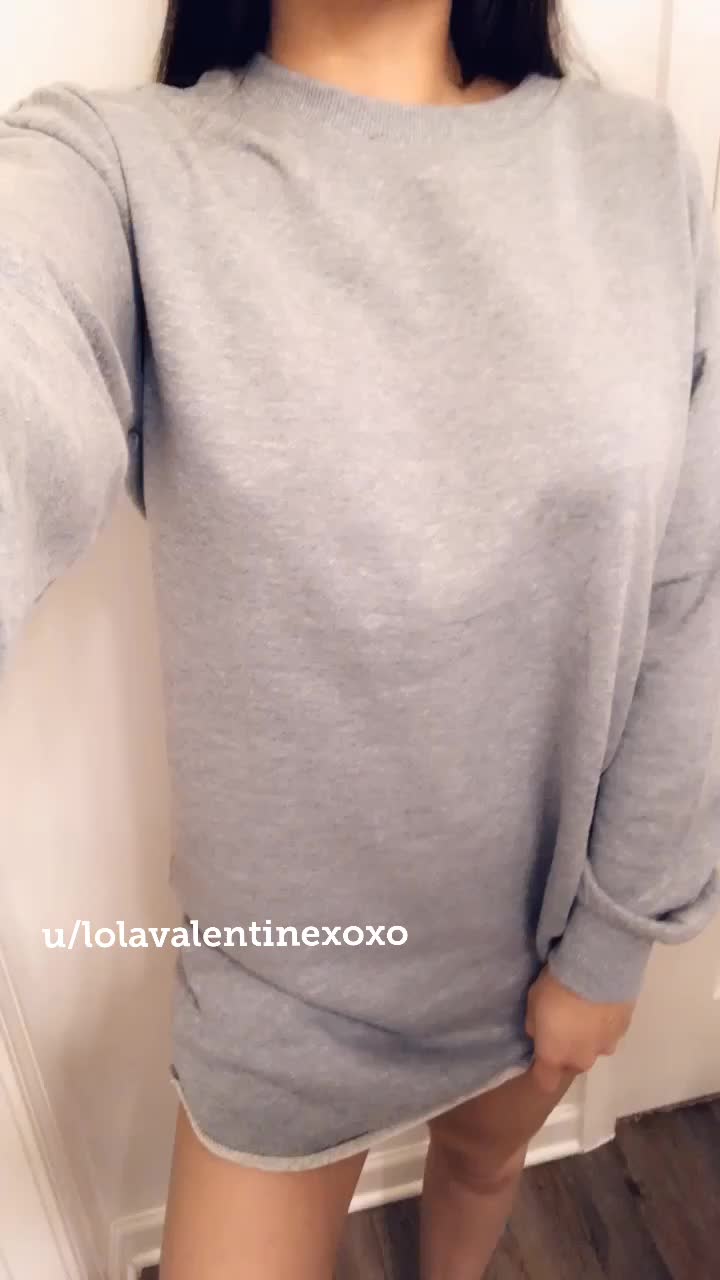 No bra needed today