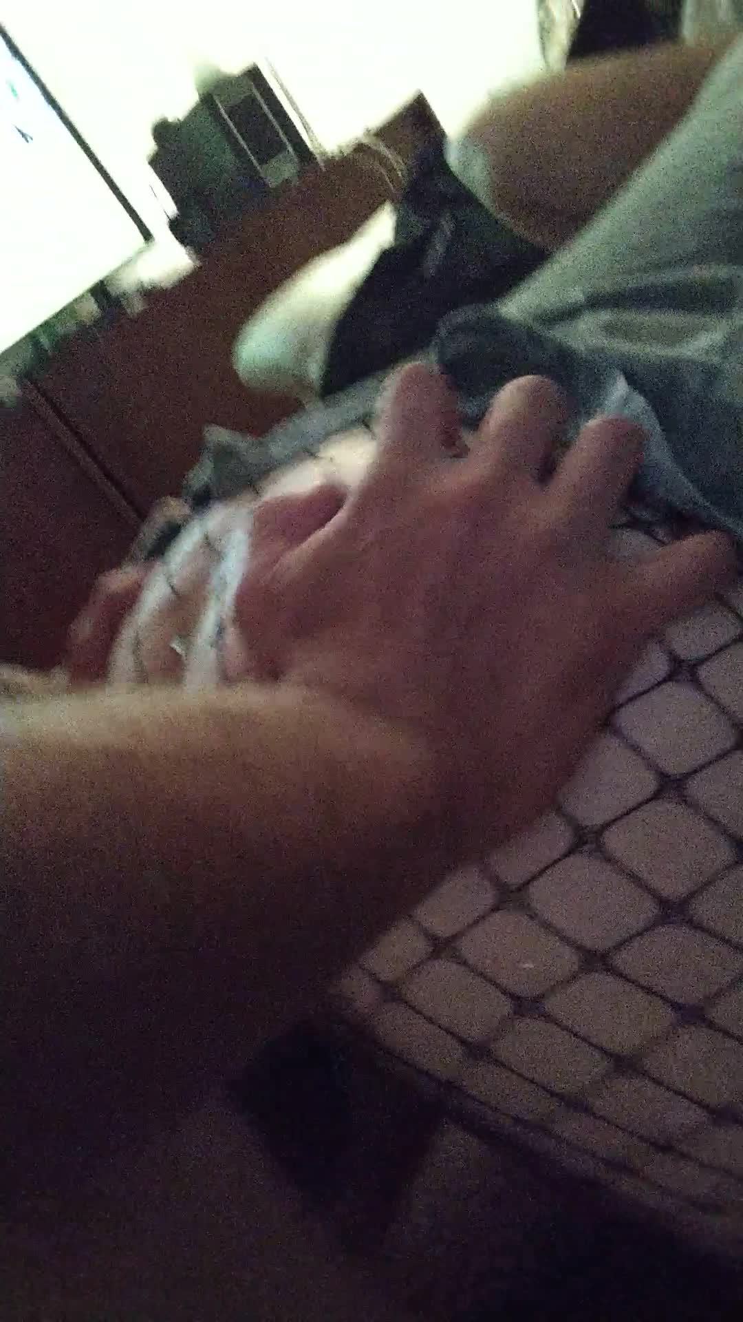 My new fishnets arrived last night - boyfriend approved!