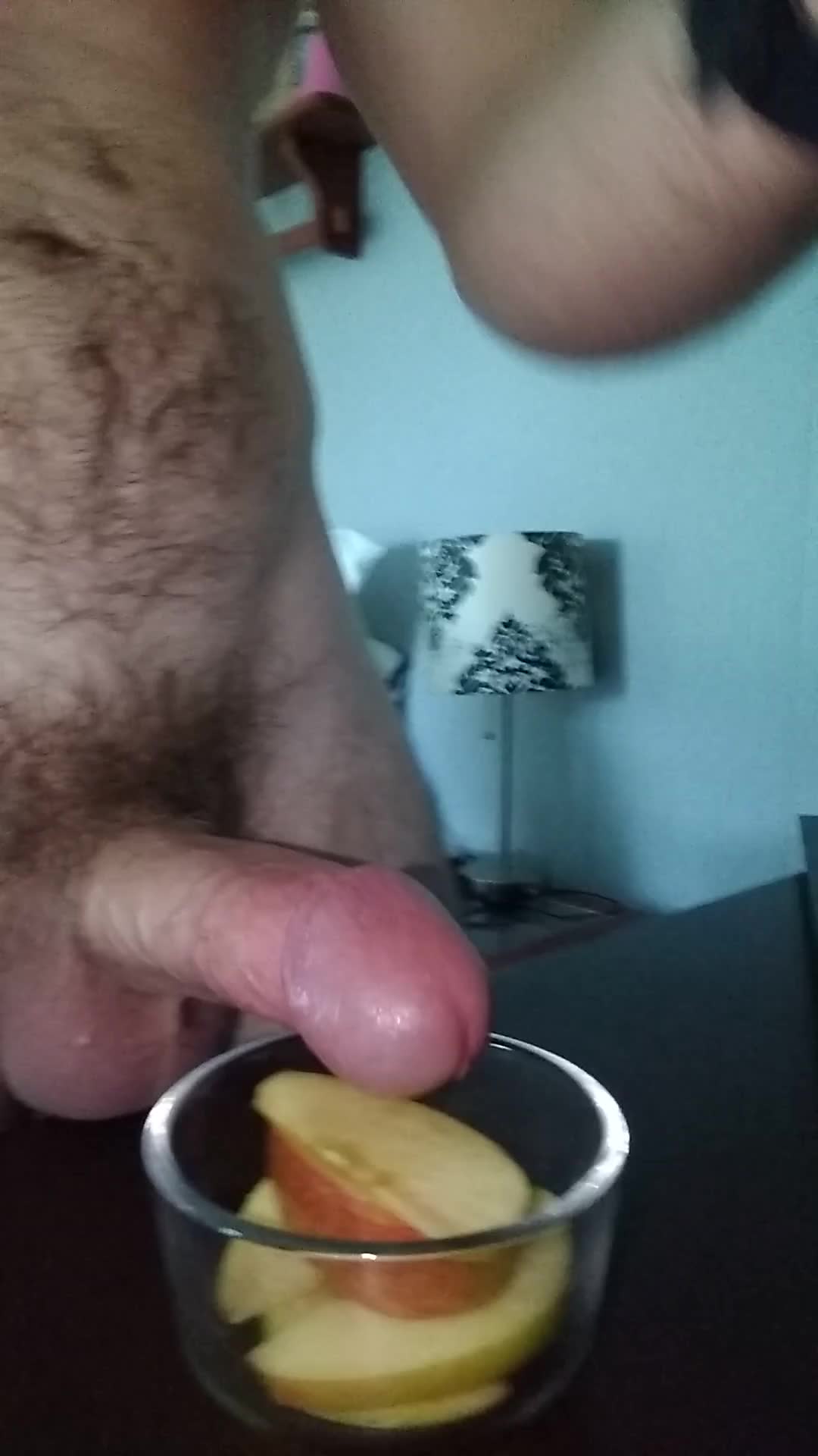 cum on food, then I ate it