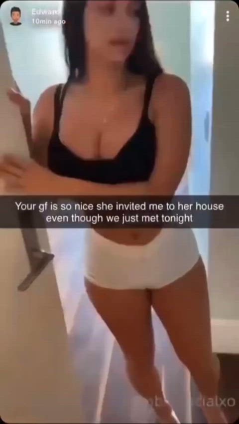 When you trust your girlfriend a little too much