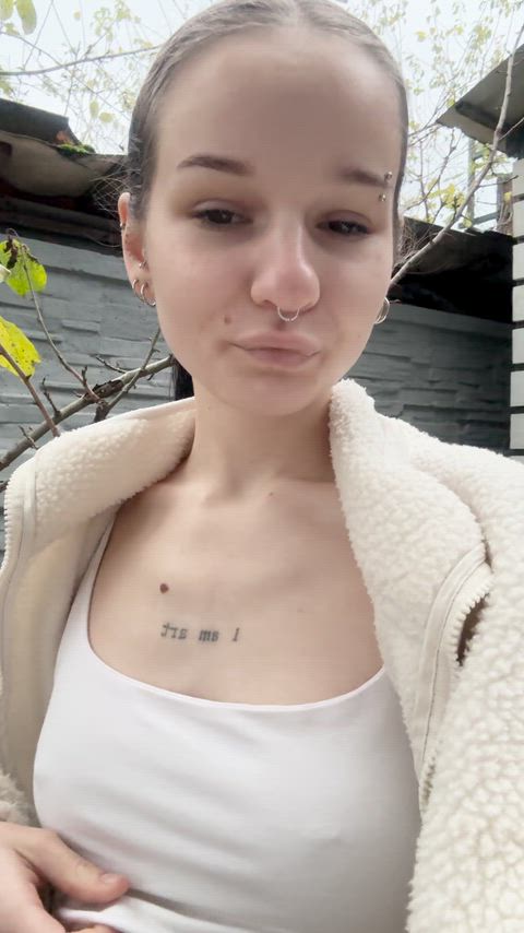 I'm literally putting myself out there