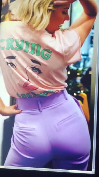 Renee young and her tight butt covered in my fat nut