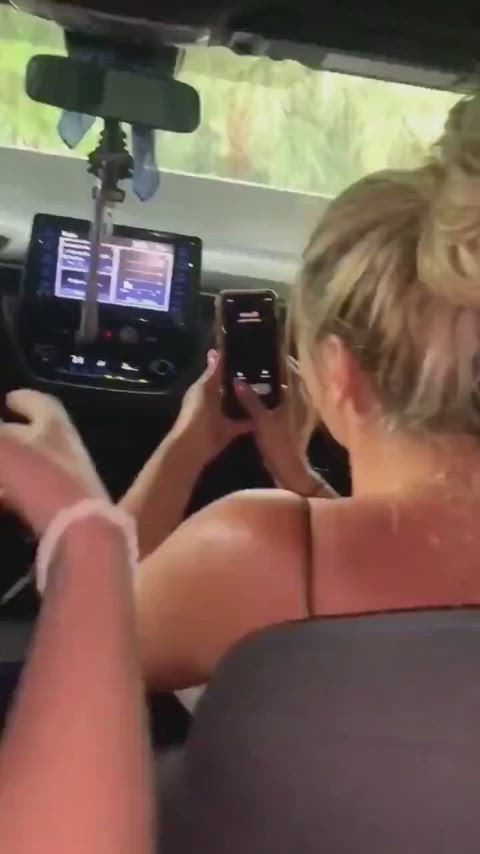 BBC BBC slut Big Dick Blowjob Car Cheat Cheating Interracial Phone Sucking Porn GIF by populardick