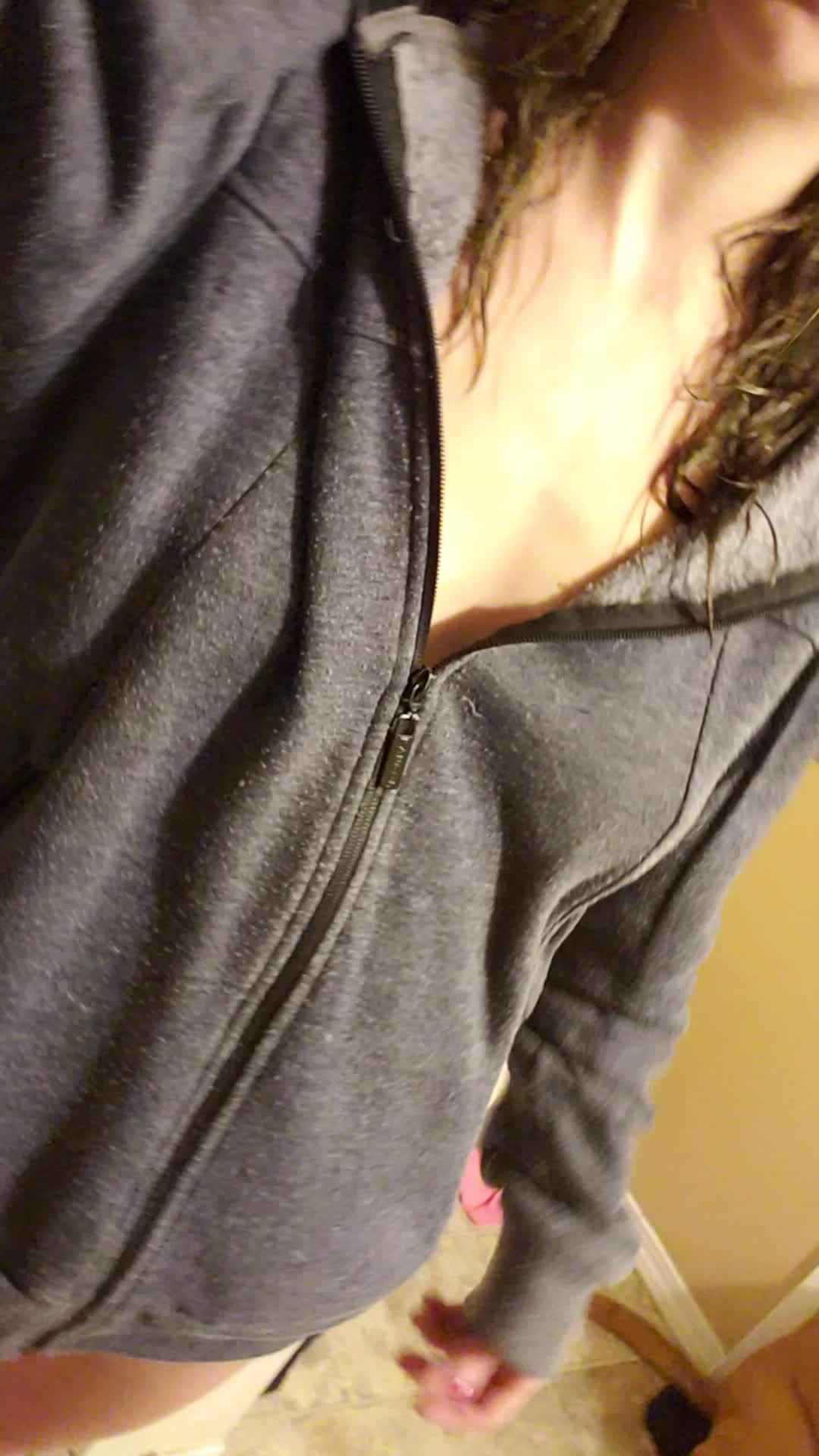 Just some post-shower drying off 😅