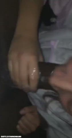 Amateur BBC Big Dick Blowjob Deepthroat Intense Interracial Sloppy Teen Porn GIF by duromami