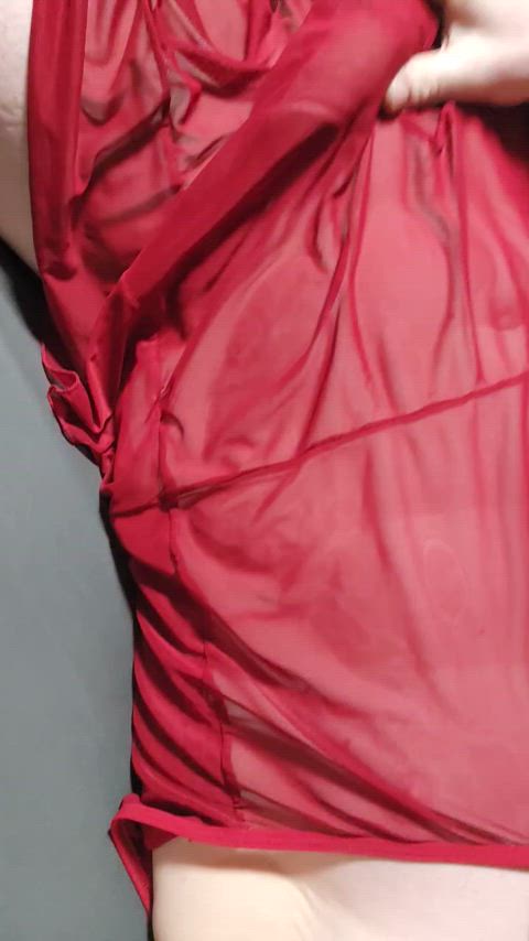 Sheer red, a reveal, and a toy