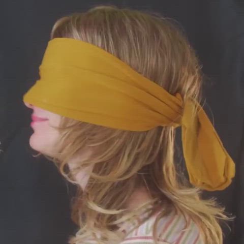 Blindfolded blowjob game show