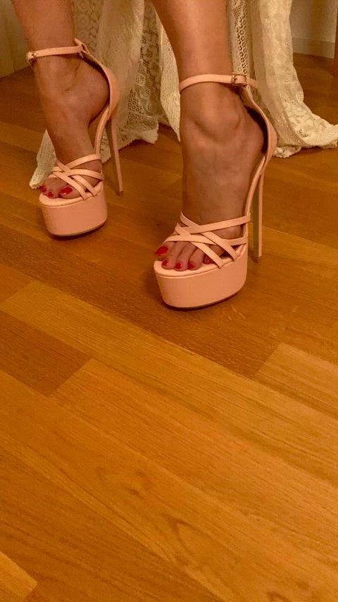 Would you start with my high heels?
