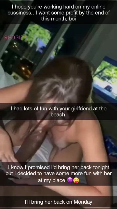 Does she ever look this happy with you?