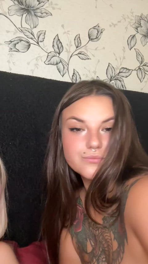 Her sweet lips are the most delicious snack for me