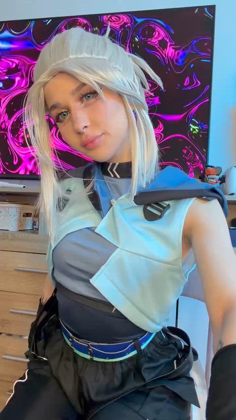 18 Years Old Cosplay Cute Homemade OnlyFans Tease Teasing Teen Teens Tiny Porn GIF by mystpetal