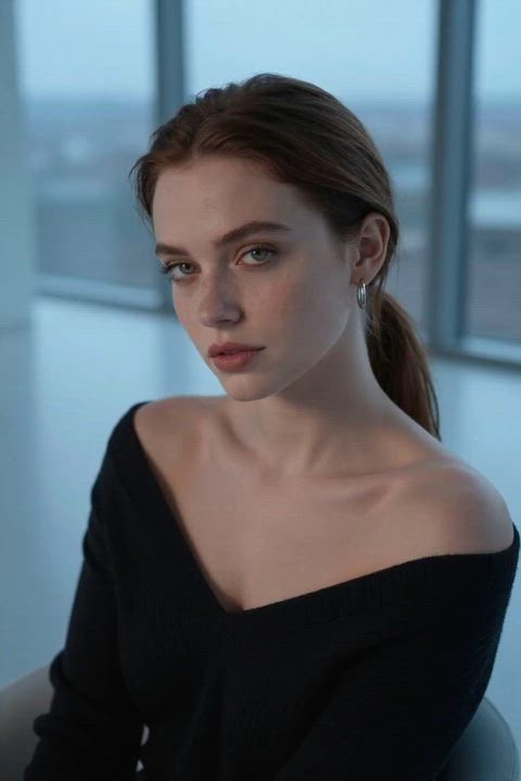 Giving the new secretary a nice facial