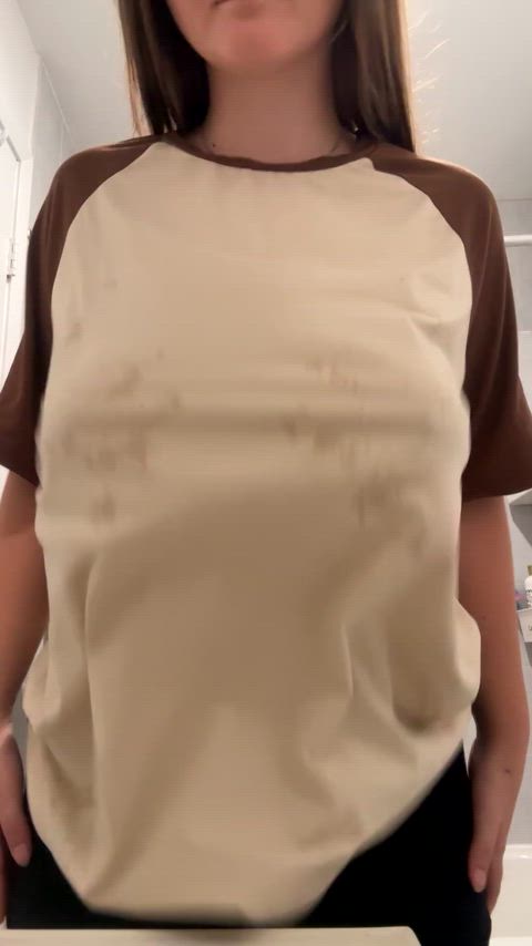 just a girl with big tits