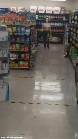 Amateur Ass Boobs Chubby Exhibitionist Flashing Halloween Public Twerking Porn GIF by duromami