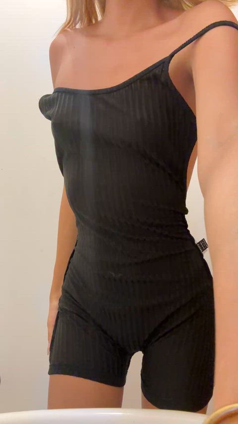 Cum on my hard nipples