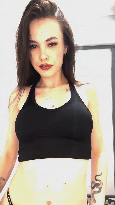 Amateur Ass Lingerie Pawg Teasing Teen Tiny Porn GIF by badcherry
