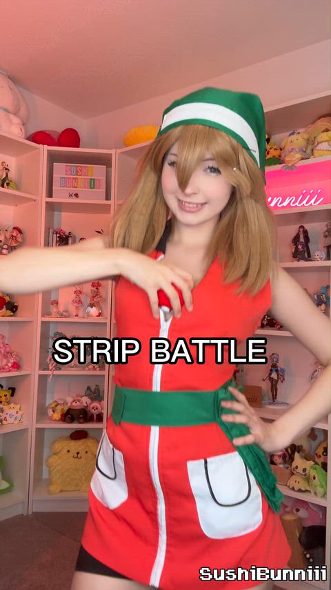Strip Battle VS May! (Cosplay by SushiBunniii)