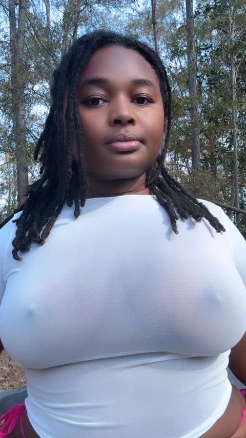 what's your favorite thing about ebony boobs?