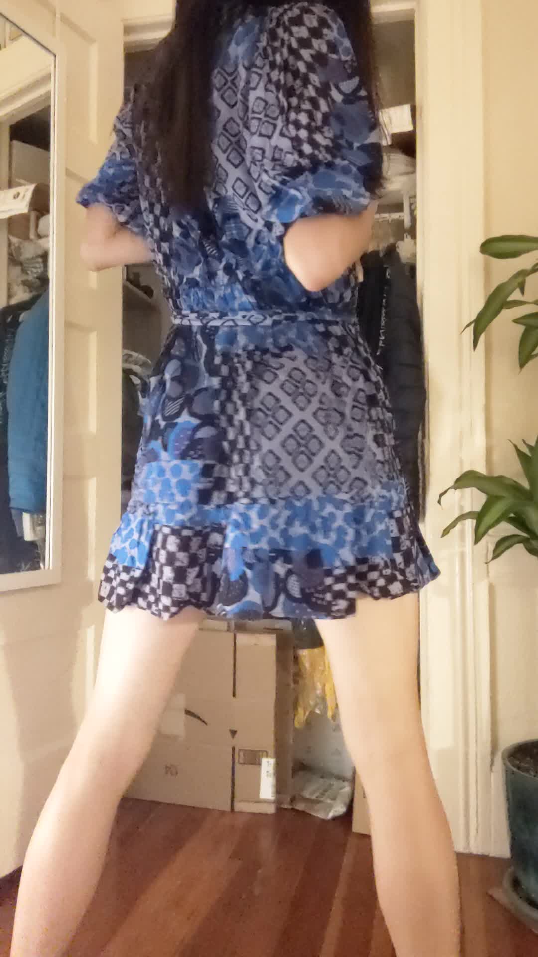 Life's been busy but this cute new dress with cute painted nails can't wait!