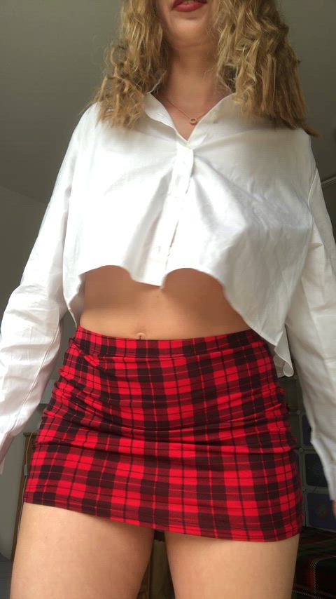 Amateur Big Tits Blonde MILF NSFW OnlyFans Pussy Solo Tease TikTok Porn GIF by kirablaze25