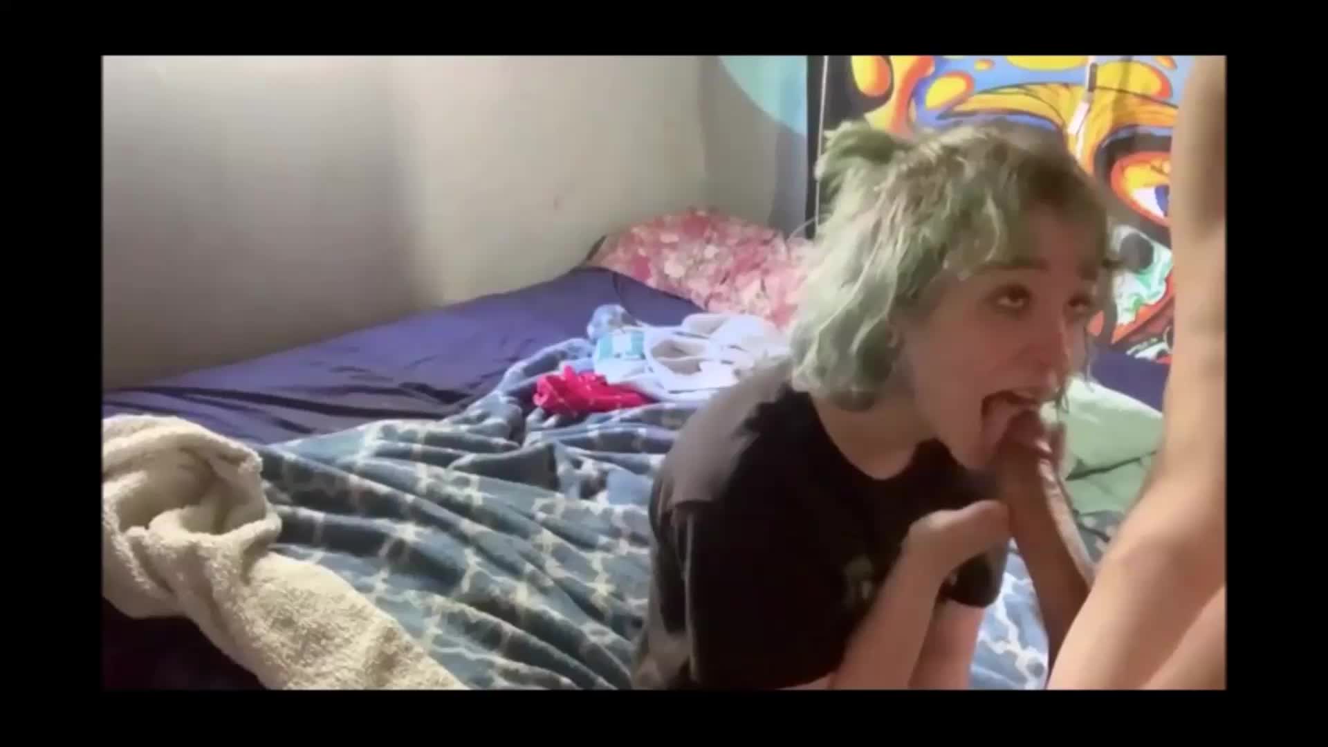 Sexy chick pounded by a big one