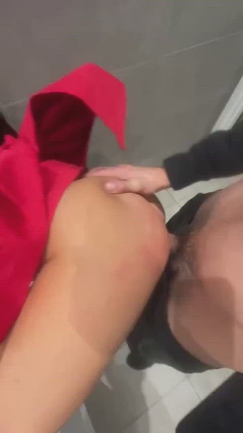 Leg up, body bent, pounding from behind like it’s the only way