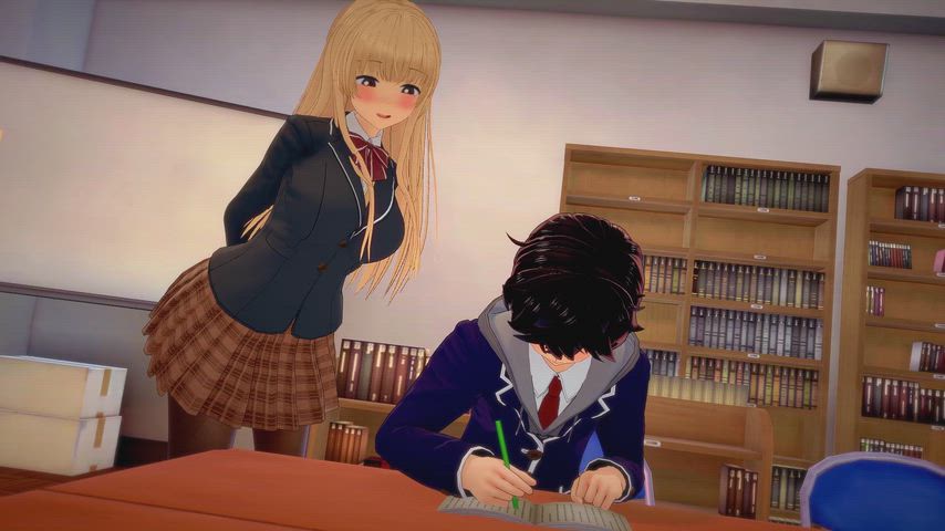 She gets different kind of couching than her boyfriend