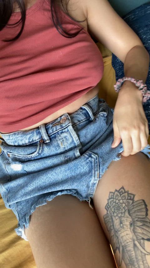 I couldn't resist giving you a little peek under my skirt