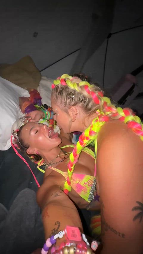 festival tent antics