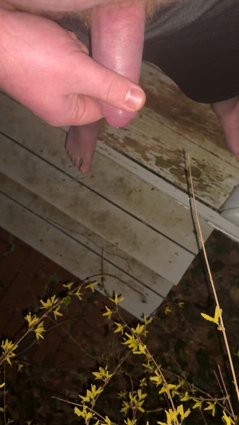 Anyone else spray when they’re pissing with a hard-on?