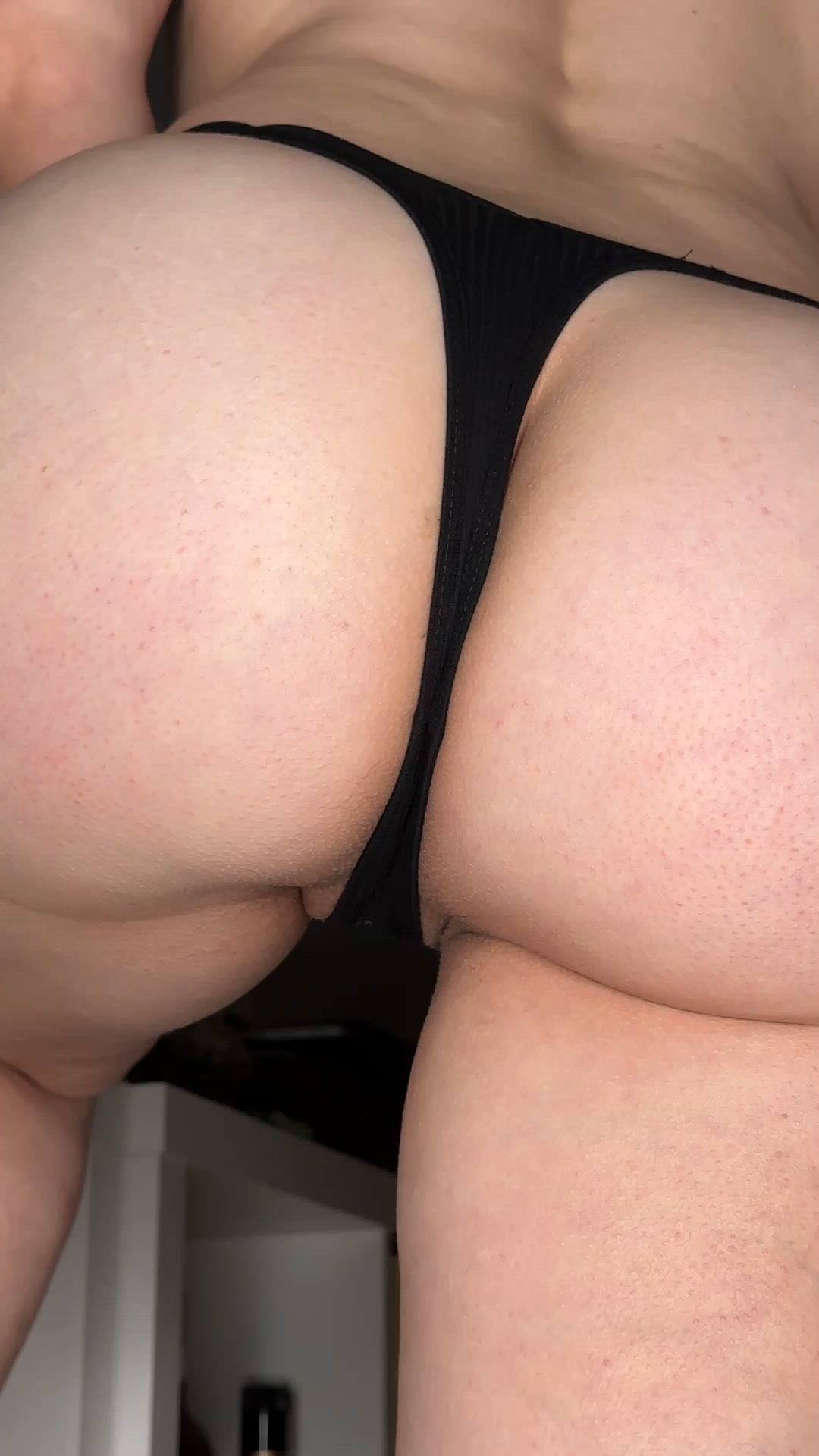 Winking close up while spreading