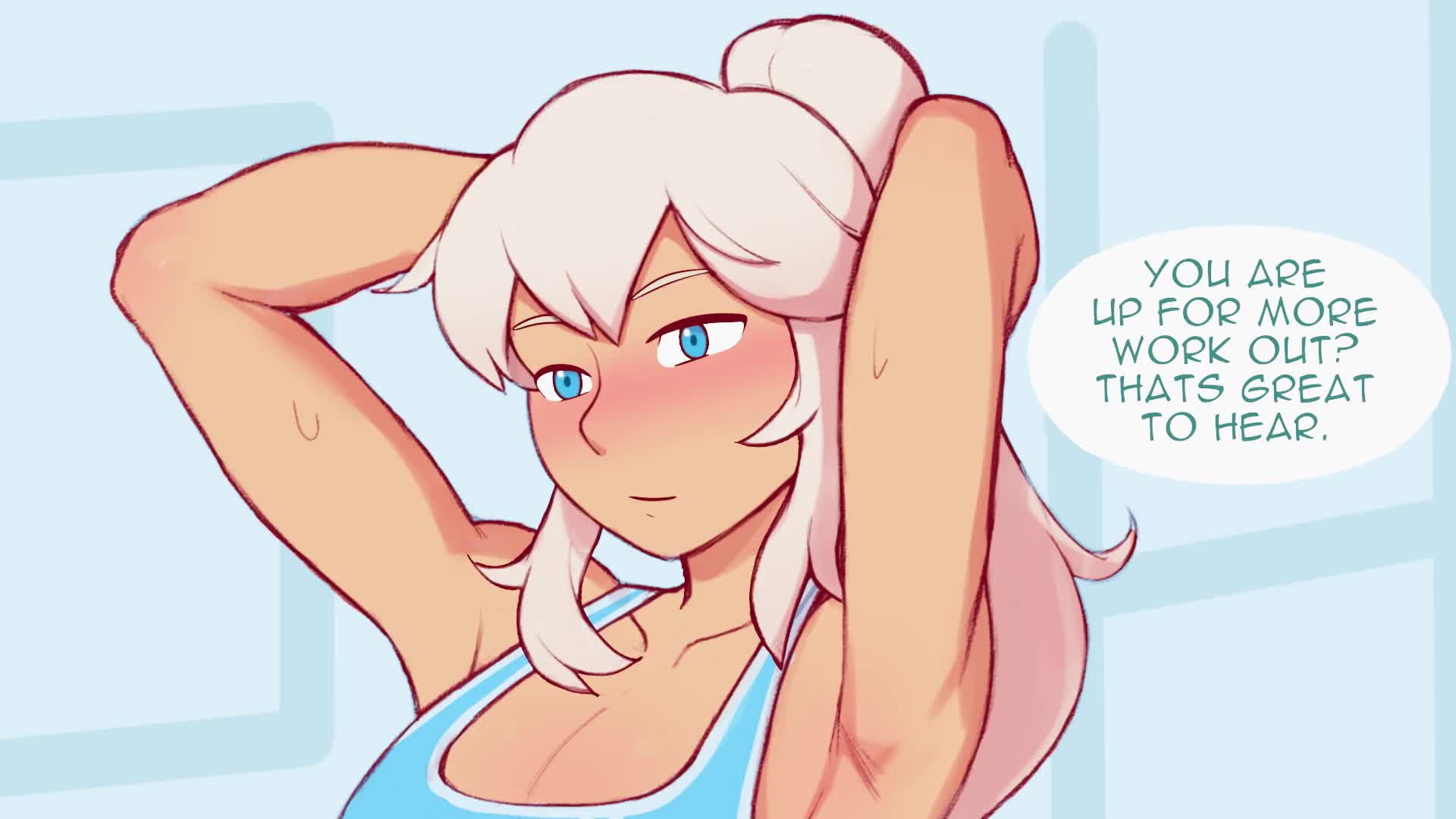 I wish I could give her a workout