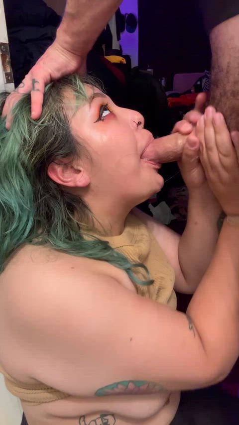 Got a hot fuck in the mouth!