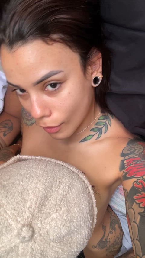 Amateur CamSoda Couple Cute Fetish Homemade NSFW Tattooed Tease Teen Porn GIF by sofiareyes