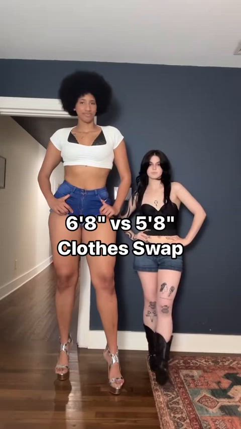6'8 vs 5'8