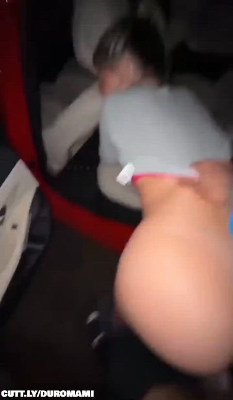 Amateur Ass BBC Big Ass Car Sex Cum In Mouth Cumshot Interracial Public Rough Porn GIF by duromami