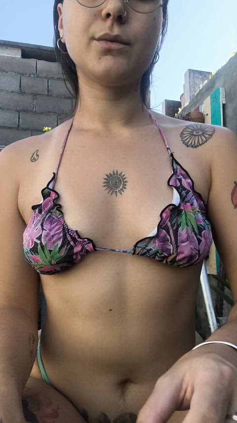 If there's hair on the nipples... imagine what it's like on other parts of the body