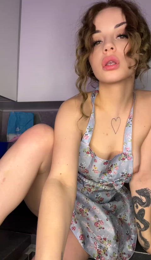 Amateur Babe Big Ass Cock MILF NSFW Natural Tits Petite Pornstar Trans Woman Porn GIF by nikki_girl