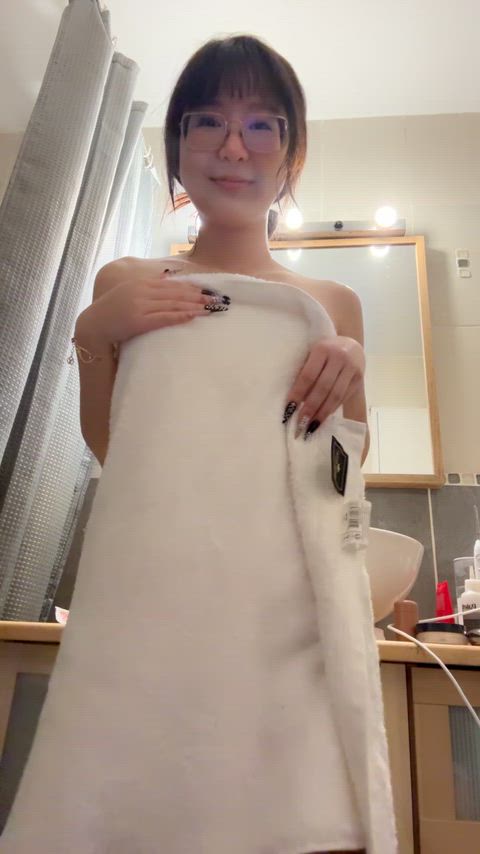 Oops I dropped my towel