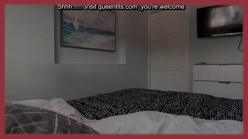 Cheering up her roommate when he wakes up feeling down