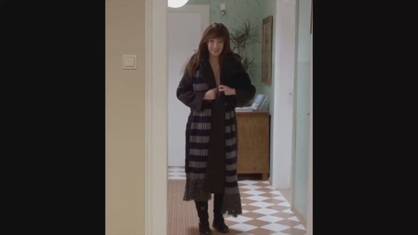 Actress European Exhibitionist Flashing Hairy Pussy Natural Tits Slow Motion Porn GIF by swap89
