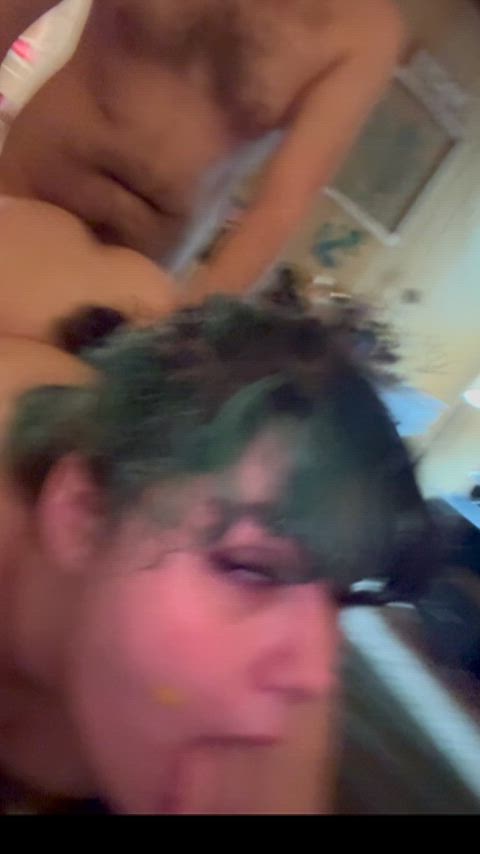 I need a cock in my mouth too